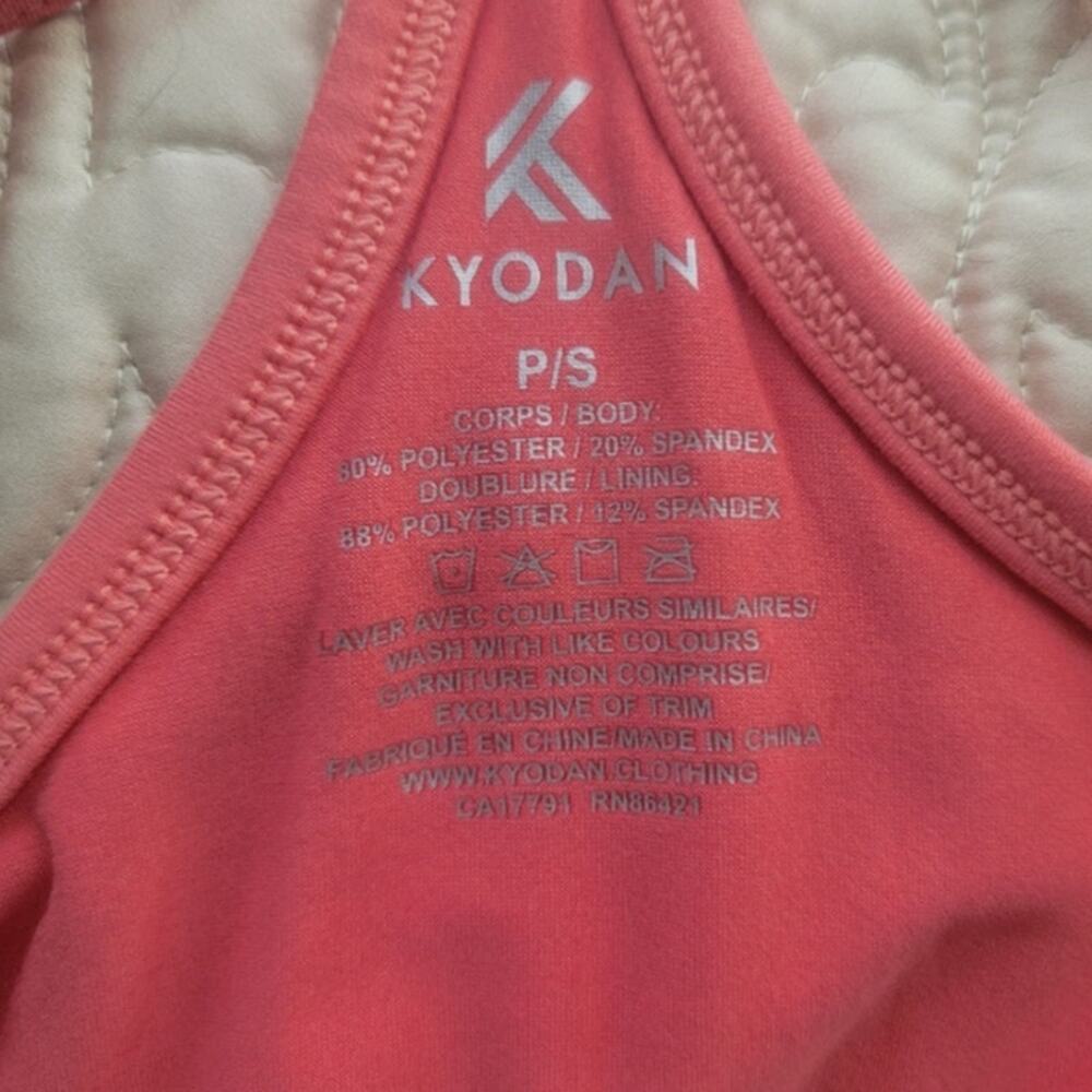 KYODAN Pink Racer Back Day To Day Summer Sport Dress Size Petite Small - Picture 6 of 6